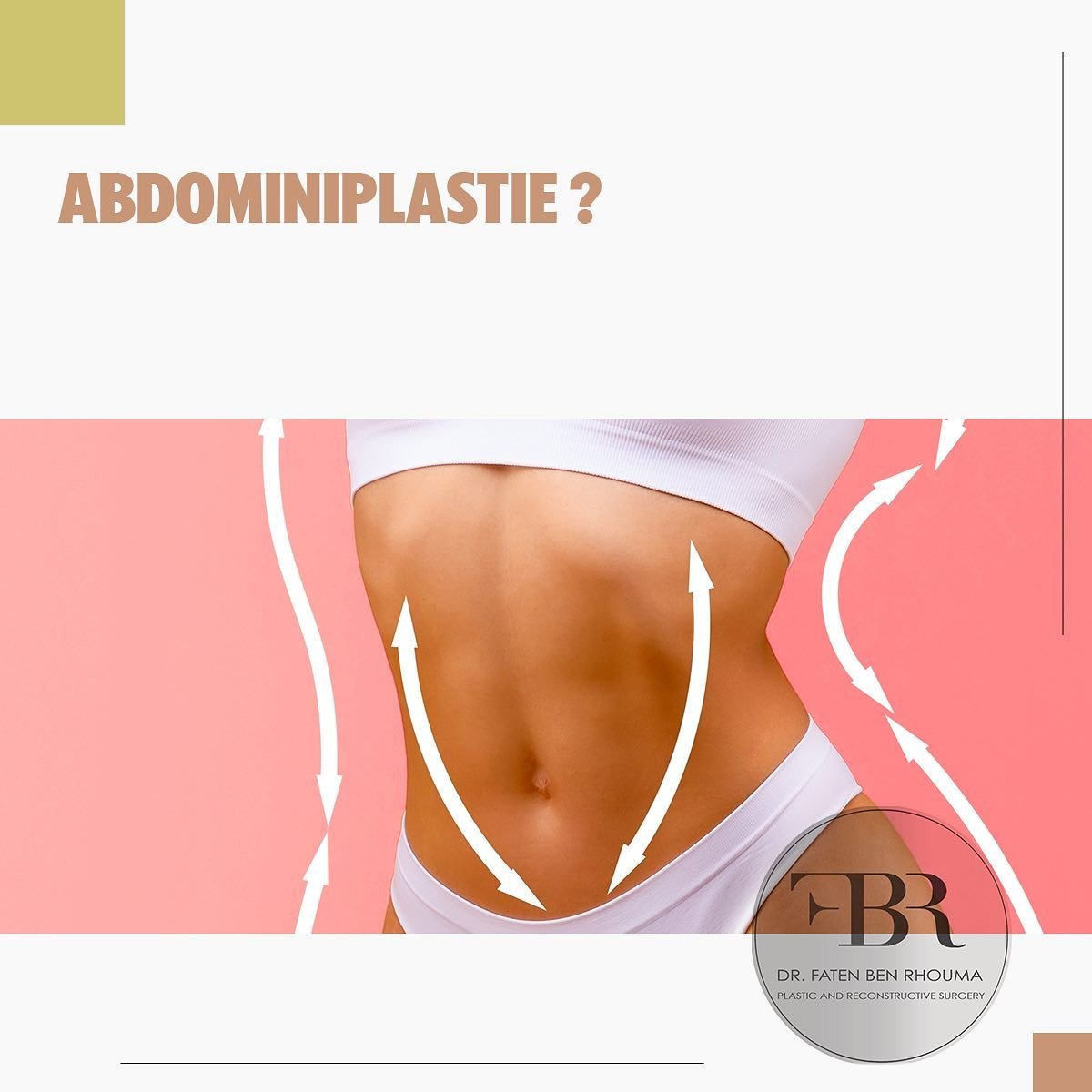 Abdominoplastik in der Klinik von Dr. Faten Ben Rhouma