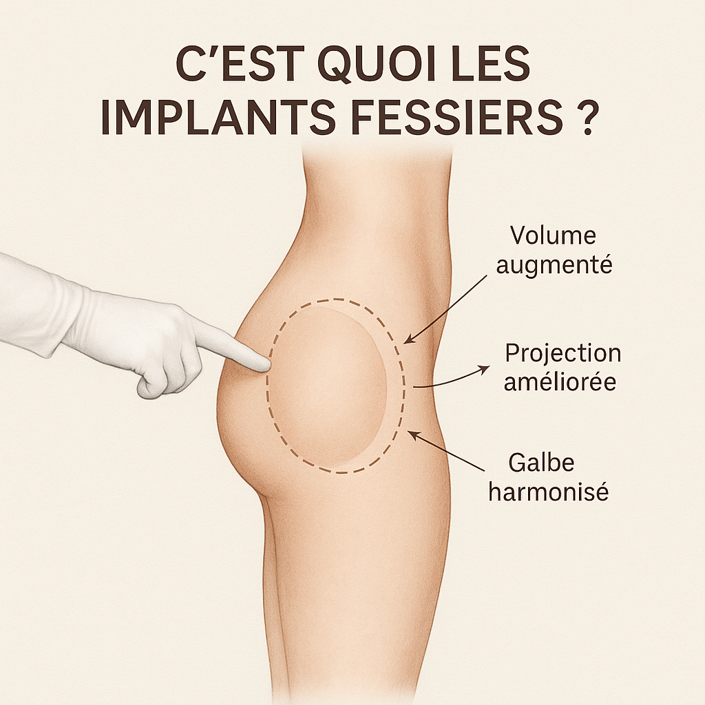 Gesäßimplantate in der Klinik von Dr. Faten Ben Rhouma