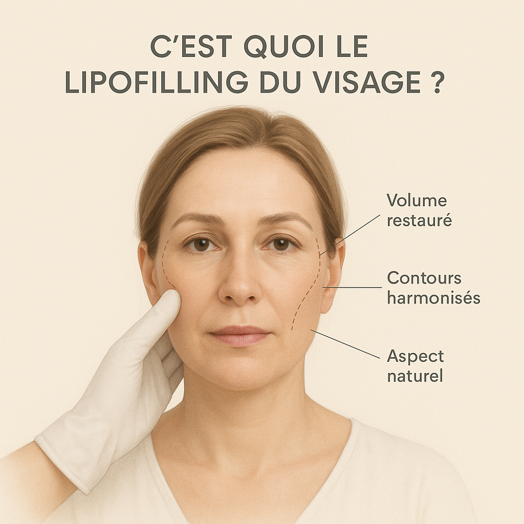 Lipofilling Visage - Consultation et intervention chirurgicale