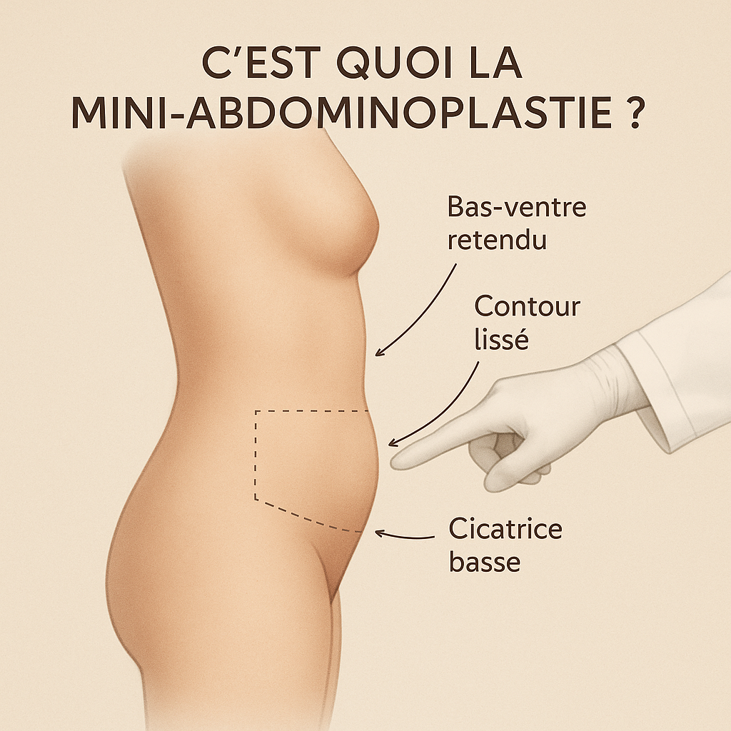 Mini Abdominoplastie - Consultation et intervention chirurgicale
